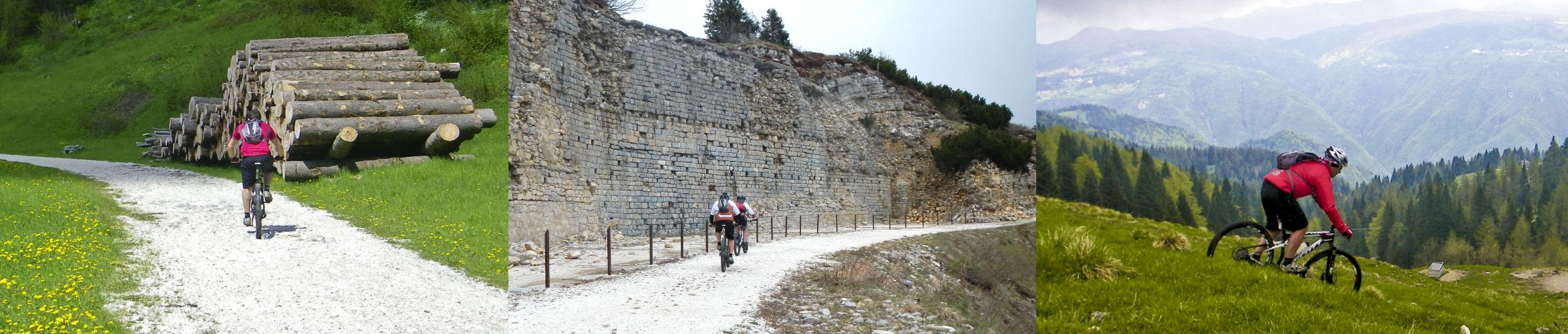 Mountain-bike a Tonezza del Cimone